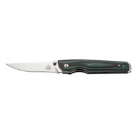 Нож походный Puma Solingen 7301013 TEC Einhandmesser (grun-schwarze G10, liner lock)
