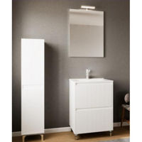 Dulap pentru lavoar Savinidue Parma 60/F00/00+oglinda 210/EL+LAMP 906024