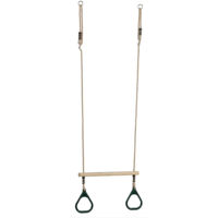 Комплектующий элемент для детской площадки PlayPark 5302 Trapez din Lemn cu Inele