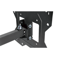 Wall Mount KIVI ''MOTION-221'' Black 23" - 43" Full Motion, max.30kg, VESA mm: up to 200x200mm