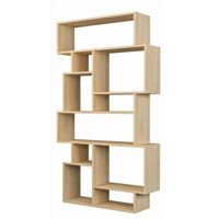 Офисный стеллаж Trendy Karmato, Stejar Sonoma 96x168x25cm, raft de carti