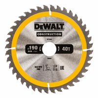 Panza circulara DEWALT 190x30mm 40T DT1945