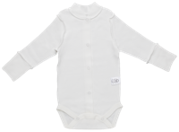 Body din bumbac organic MomyKeep (0-3 luni)