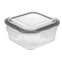 Контейнер для хранения пищи Axentia 137264 Vas din sticla 790ml cu capac din silicon