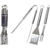 Товар для пикника BBQ 55386 Set pentru gratar 3buc (spatula, furculita, cleste)