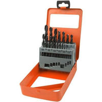 Набор головок, бит, насадок Wokin Set de 19 burghie HSS 1-10 mm (751019)