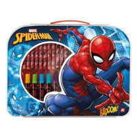 Набор для творчества As Kids 1023-66226 Set de desen in valiza Spider man, 34pcs