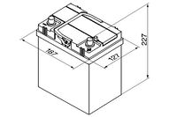 Bosch S4 12V 40Ah 330EN 187x140x227 -/+