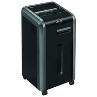 Fellowes Powershred® 225Ci, DIN Level P-4, Cross4х38mm, Capacit.22sheets, Vol.60L. Paper Clips, DVD