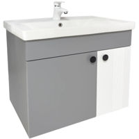 Шкаф под умывальник Mashtab 11873 Lerida cu 2 usi 60cm Gry Mat