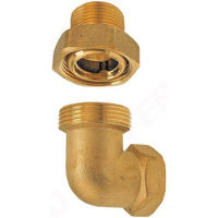 Запорная арматура Ferro Отвод бронзовый с голландской резьбой 3 шт. 1 1/4" MF SGU10