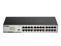 24-ports 10/100/1000Mbps Switch D-Link "DGS-1024D/I2A", 19" Rackmountable