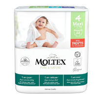 Эко подгузники-трусики Moltex Nature Maxi 4 (7-12 kg) 22 шт