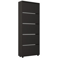 Raft pentru încălțăminte Mobildor-Lux Leo 100x27x203H cm Anthracite