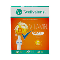 Wellvalens Vitamina D3 1000IU (25 µg) comp. N90