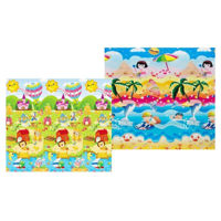 Covoraș de joacă 4Play Girl at sea/Sun Animals 180x200x1.5cm