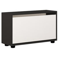 Raft pentru încălțăminte Mobildor-Lux Leo 50x27x47H cm Atnhracite/White