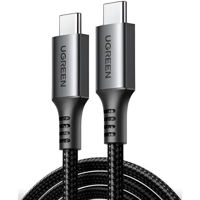 Кабель для моб. устройства Ugreen 15374 Type-C to Type-C 3A 60W 2M, Black Gray, US567