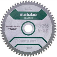 Диск отрезной Metabo 628286000 Pânza fierastrau circular Multi Cut Classic 305mm