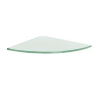 cumpără Poliţă de colţ Glassline 250x250x8 mm, sticlă mată în Chișinău