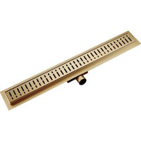 Trap de duș Gappo G 87007-33 INOX GOLD 70x700