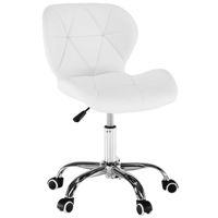 Офисное кресло Tempo Kondela Argus New (White/Chrome)