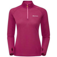 Одежда для спорта Montane Tricou dame Allez Micro Pull On French Berry 40 (FAMPOFREN3)