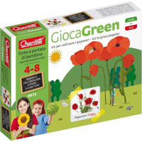 Set de creație Quercetti 0673 Игровой набор ВЫРАСТИ САМ (мал.) мак Play Green small Poppy