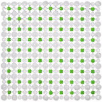 Коврик для ванной Bisk 05199 antiderapant, 45x45, verde, SIMPLY