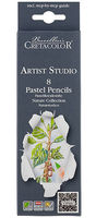 Набор пастельных карандашей 8 цв. для рисования натюрмортов Artist Studio Cretacolor
