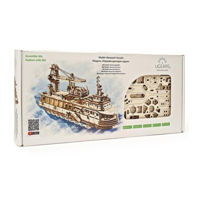 Puzzle Ugears UG Nava de cercetare, cod 48214