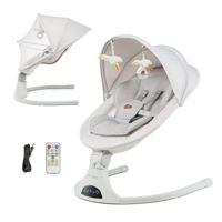 Детское кресло-качалка KinderKraft Tulsy KBTULS00BEG0000 Beige