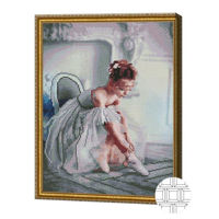 Картина по номерам Art Gallery QB204802 Mozaic cu diamante patrate 40x50cm Mica printesa