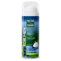 Чистая линия Пена для бритья для нормальной кожи 200мл