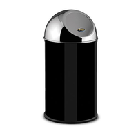 Мусорная корзина с клапаном Alda Clean World, 20L, черный