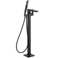 Смеситель для ванны kfa armatura Logon черный на пол