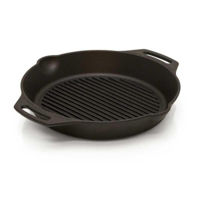 Сковорода Petromax Fire Pan Grill 30cm cu 2 manere