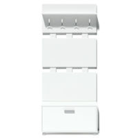 Мебель для прихожей Fabrik Home Mila 900 белый ясень