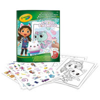 Набор для творчества Crayola 04-7025G Color&Sticker Book GD