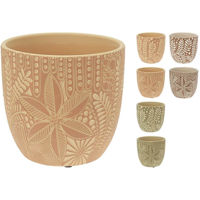 Цветочный горшок Promstore 55358 Цветочный горшок «Керамические растения», диаметр 13 x 14 см