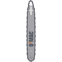 Accesoriu pentru fierăstrăie O'MAC Șină de ghidare și lanț pentru ferăstrău cu lanț 28D 3/8-1.3