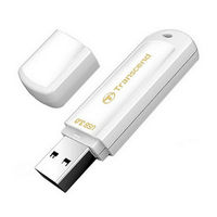 32GB USB3.1 Flash Drive Transcend "JetFlash  730", White, Classic (R/W:90/20MB/s)