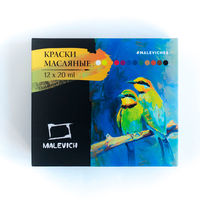 Setul pictura ulei Malevich 12 cul. 20 ml