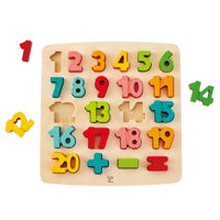 Головоломка Hape E1550A CHUNKY NUMBER PUZZLE