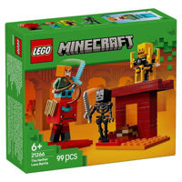 Конструктор Lego 21266 Minecraft Bătălia pentru Lava Inferioară