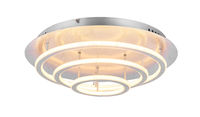 49252-100S Люстра Arryn 90W LED серебро