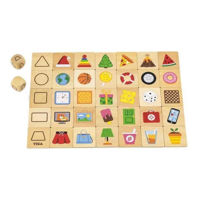 Головоломка Viga 44506 Learning Shapes Puzzle Set