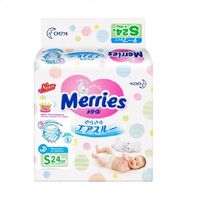 Merries Scutece S, 4-8 kg, 24 buc.