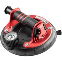 Ventuză cu vacuum Raider 100401 ventuză cu pompă de vid și manometru 168kg/205mm