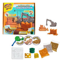 Set de creație Play Toys 2205 Set cinetic Șantier din nisip strălucitor